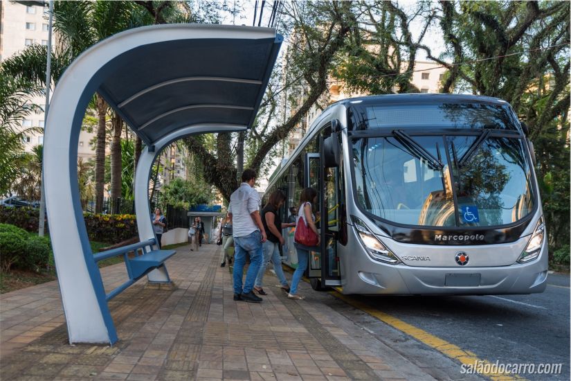 Ônibus Scania movidos a biometano e GNV