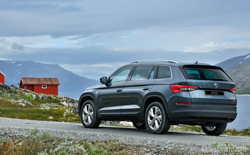 Skoda Kodiaq terá motor 2.0 TDI BiTurbo com 240 cv