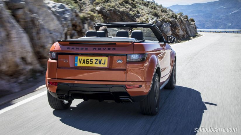 Edição limitada do Evoque Conversível chega ao Brasil 
