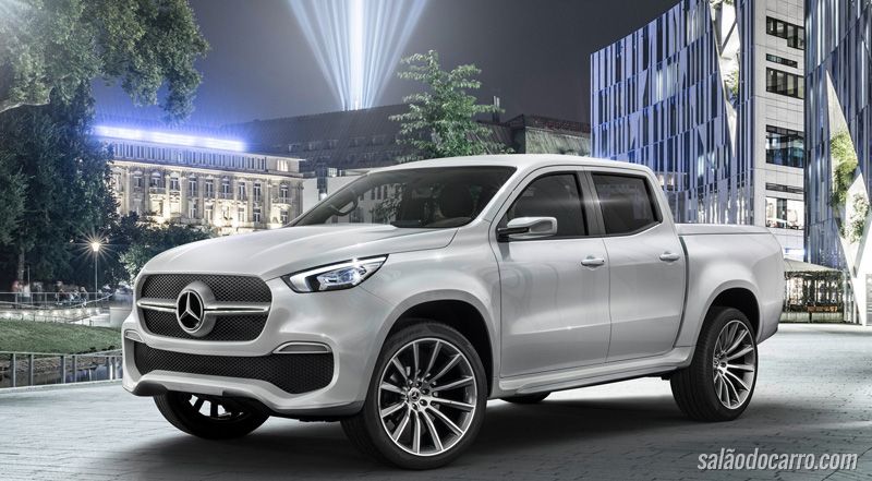 Picape de luxo: Mercedes GLT Concept será apresentada ao público no Salão do Automóvel SP