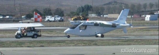 Carro voador de Larry Page pode ter sido flagrado