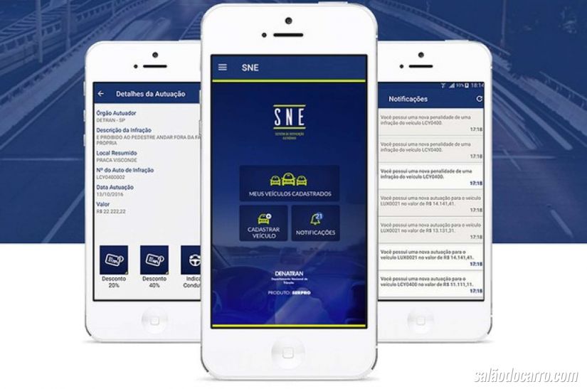 Aplicativo promete oferecer descontos em multas