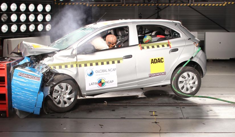 Crash Test do Chevrolet Onix