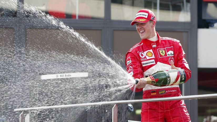 Ferrari de Schumacher é vendida em Nova York