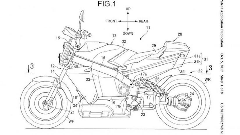 Honda registra patente de moto movida a hidrogênio