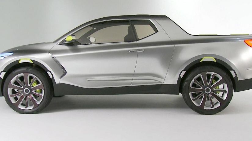 Hyundai trabalha no desenvolvimento de duas picapes de tamanho médio