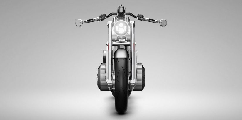 Empresa mostra conceitos de moto elétrica com tablet no lugar do painel