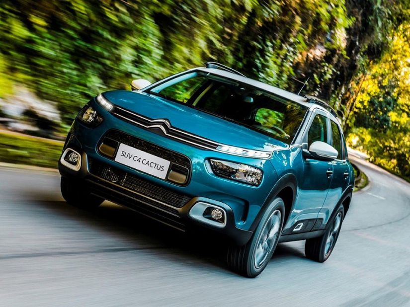 Citroën revela imagem interna do novo C4 Cactus nacional