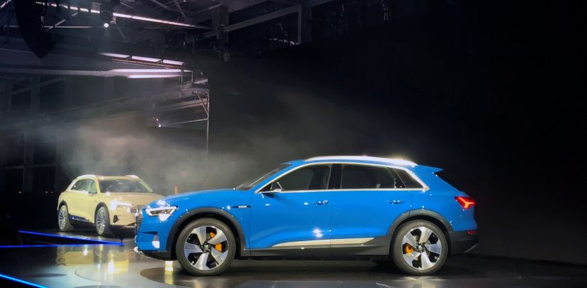 Audi apresenta o seu primeiro carro 100% elétrico