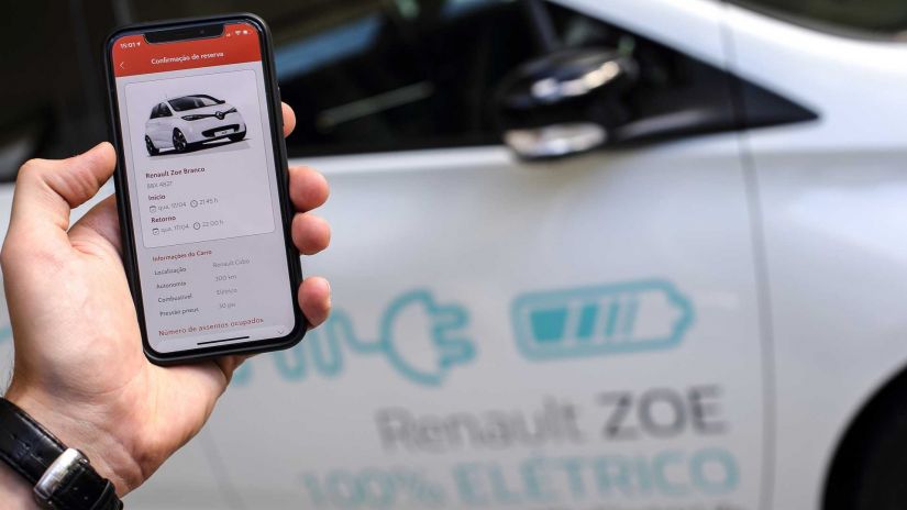 Renault lança sistema de compartilhamento do Zoe no Brasil