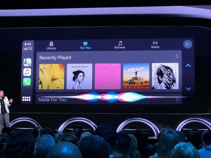 Apple anuncia novo visual e mais recursos para CarPlay
