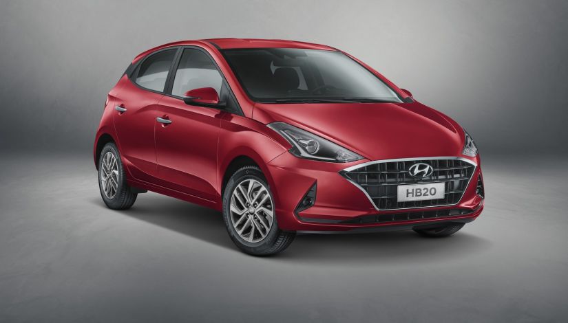 Hyundai divulga primeira imagem do novo HB20S