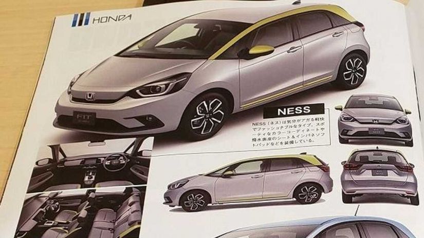 Imagens do novo Honda Fit vazam na internet antes do lançamento