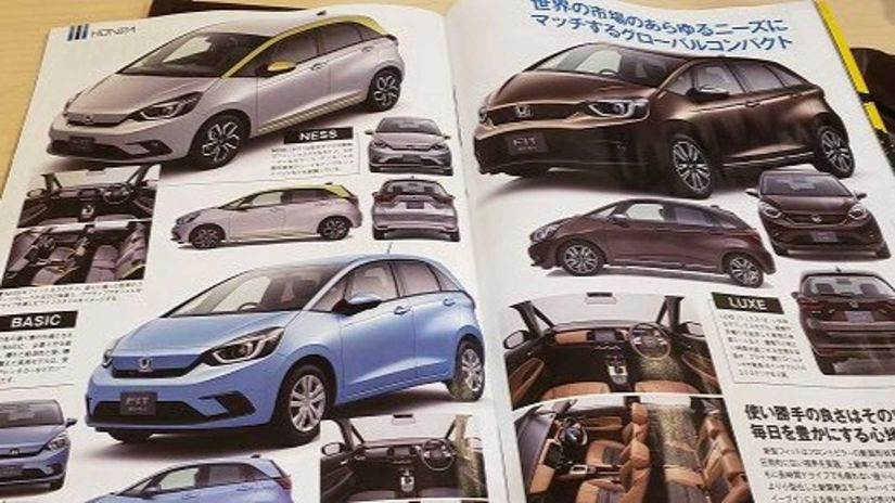 Imagens do novo Honda Fit vazam na internet antes do lançamento