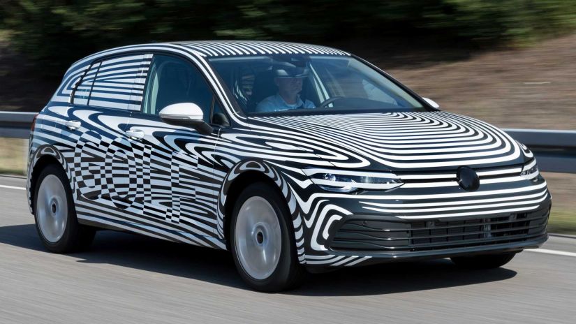 Volkswagen revela mais detalhes em teaser do novo Golf 2020