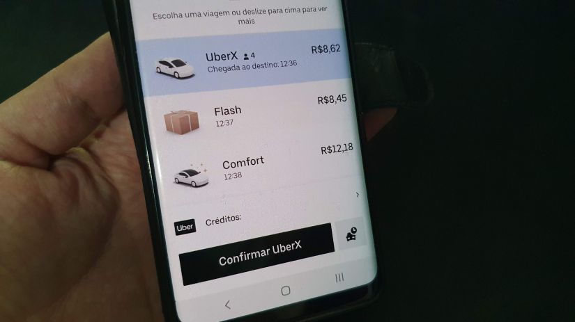 Uber lança nova categoria que permite o envio de objetos