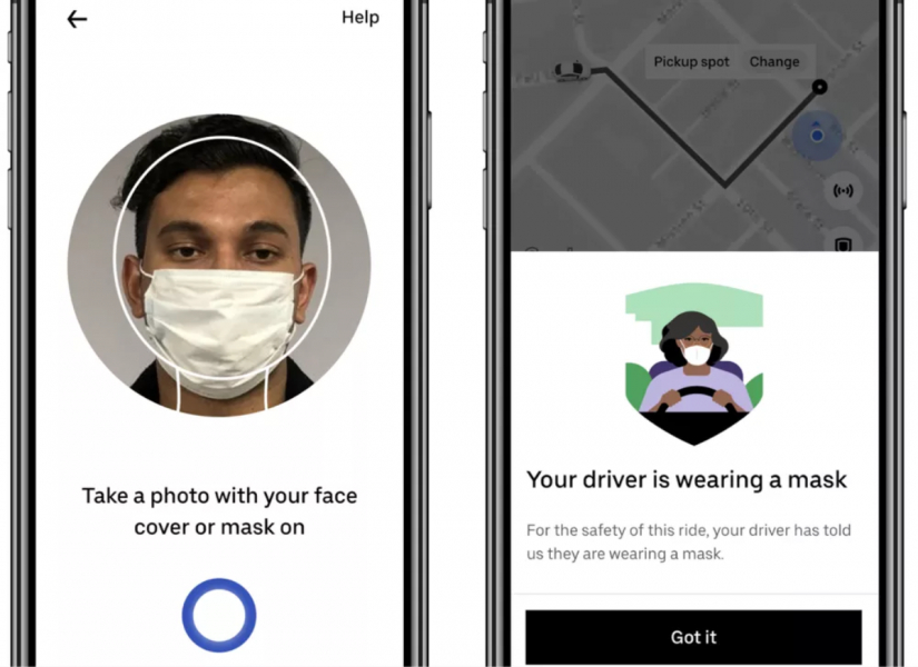 Uber vai exigir que motoristas e passageiros utilizem máscaras