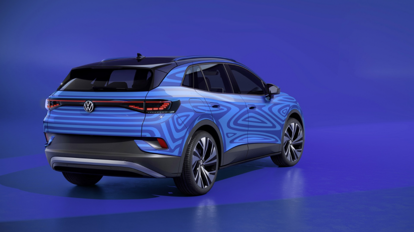 Volkswagen revela design exterior do SUV 100% elétrico ID.4