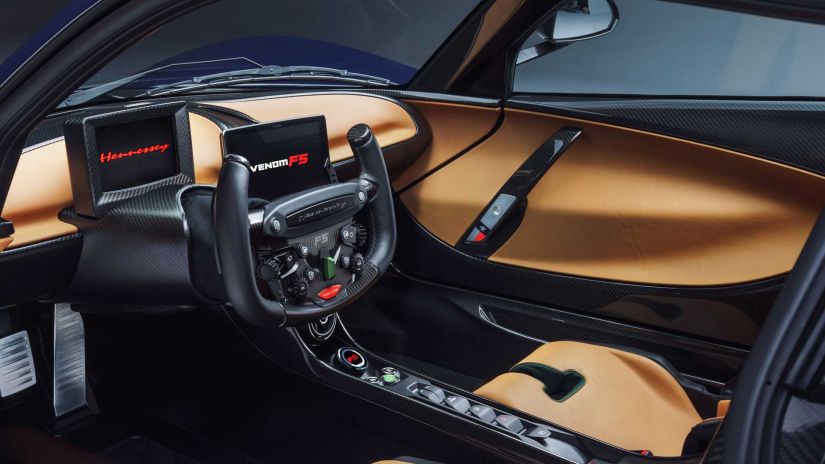 Hennessey apresenta novo Venom F5 com 1.841 cv de potência