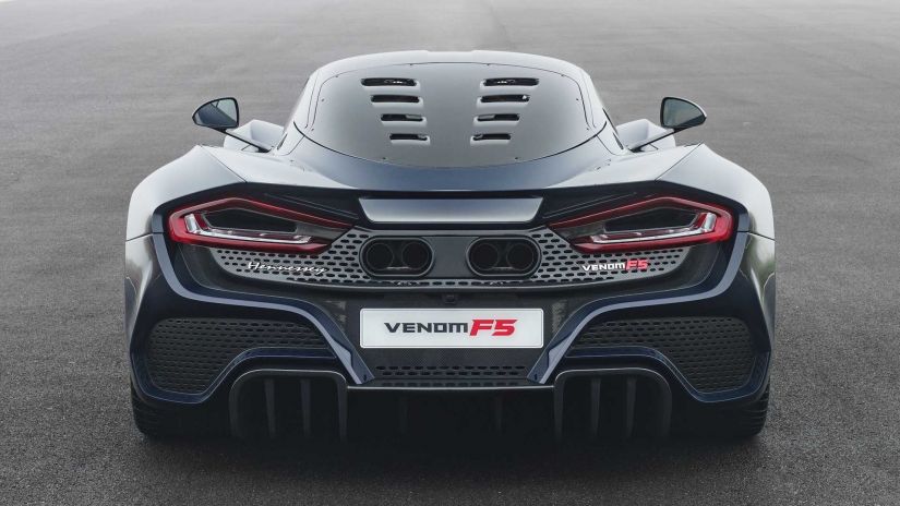 Hennessey apresenta novo Venom F5 com 1.841 cv de potência