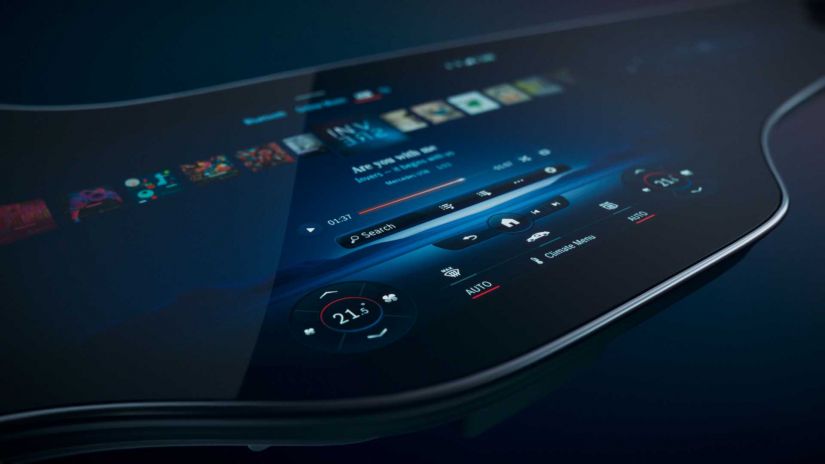 Mercedes revela tela gigante de 56 polegadas e inteligência artificial