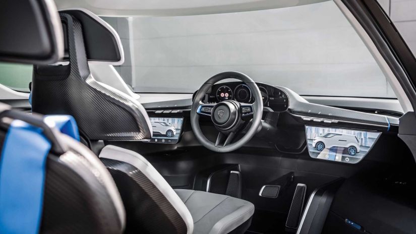 Porsche revela interior de “Kombi” futurista