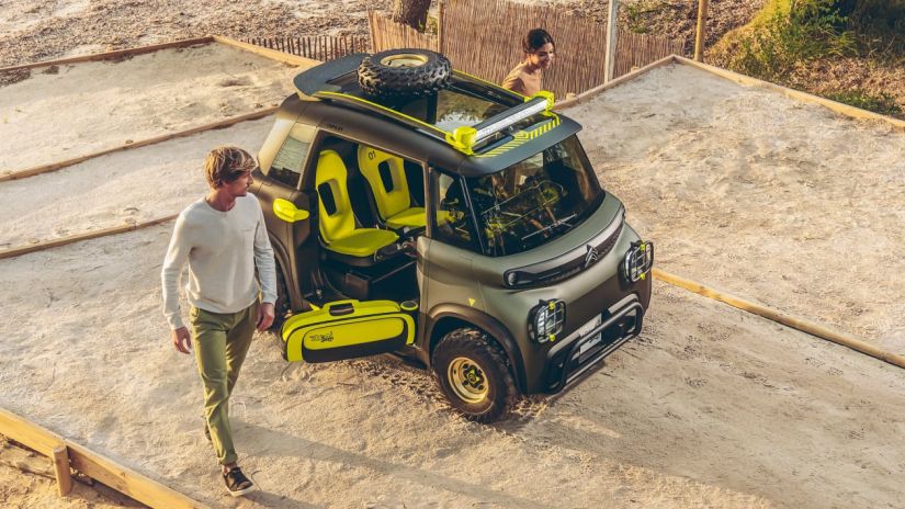 Citroën apresenta novo protótipo elétrico Mi Ami Buggy