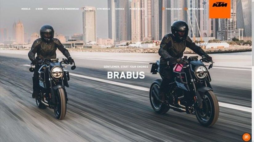 Brabus terá moto com base da KTM