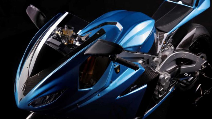 Moto elétrica Lightning Strike promete velocidade de 402 km/h