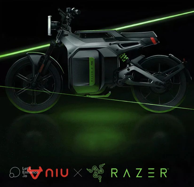 Razer apresenta modelo de moto elétrica gamer