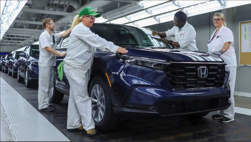 Honda começa produção do novo CR-V no Brasil
