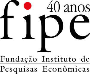 Logotipo da Fipe exibindo 40 anos