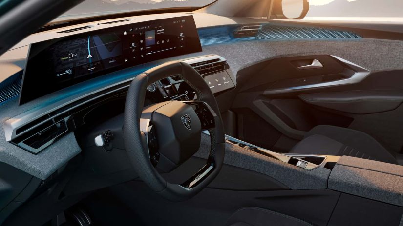 Peugeot revela teaser do novo 3008 com cabine futurista