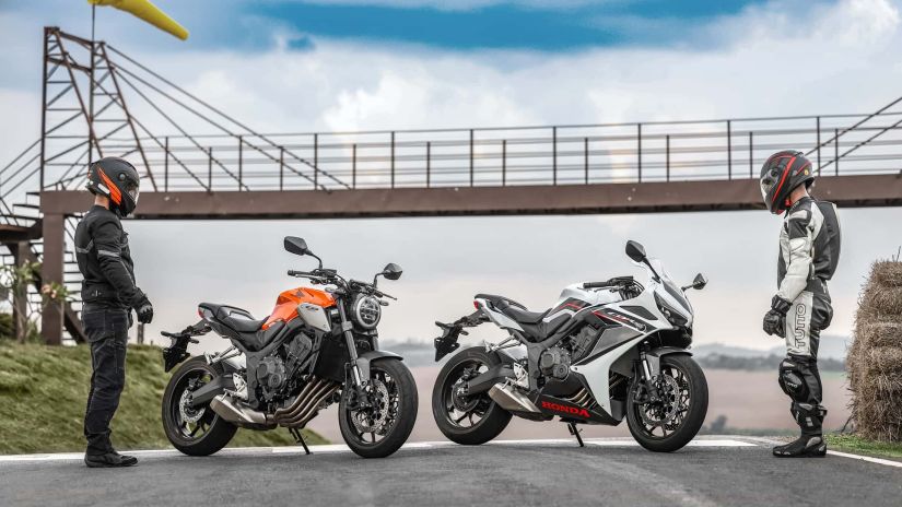 Honda anuncia atualização das motos CB 650R e CBR 650R
