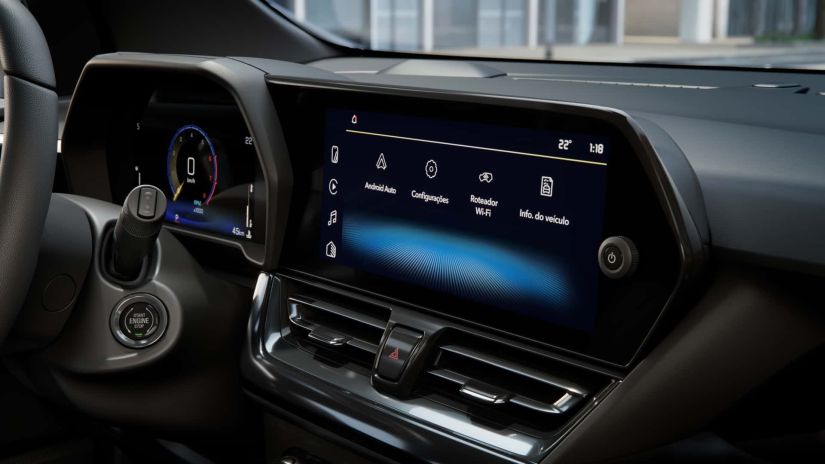Chevrolet Spin 2025 ganha novo painel digital
