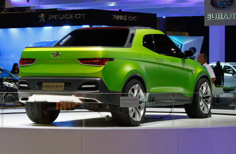 Hyundai prepara nova picape baseada no Creta para o mercado brasileiro