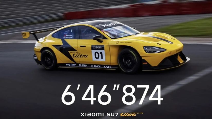 Carro da Xiaomi bate recorde que pertencia à Porsche