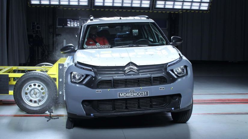 Citroën Aircross brasileiro zera teste de segurança da Latin NCAP