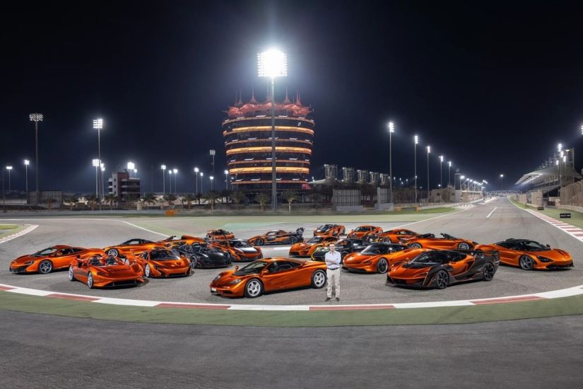 Coleção de carros da McLaren pode ser adquirida por R$ 380 milhões