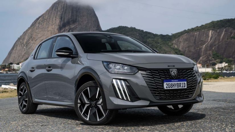 Peugeot 208 GT T200 Hybdrid / Crédito: Divulgação Peugeot