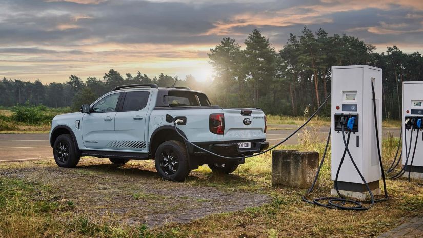  Ford Ranger Híbrida Plug-in / Créditos: Divulgação Ford