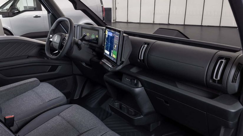 Renault Trafic E-Tech Elétrico 2025 /  Créditos: Divulgação Renault 